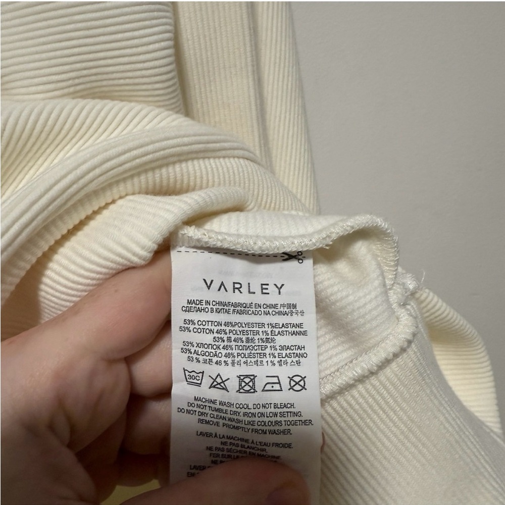 Varley Vine Off-White Sweater - Oversized! - Picture 7 of 8